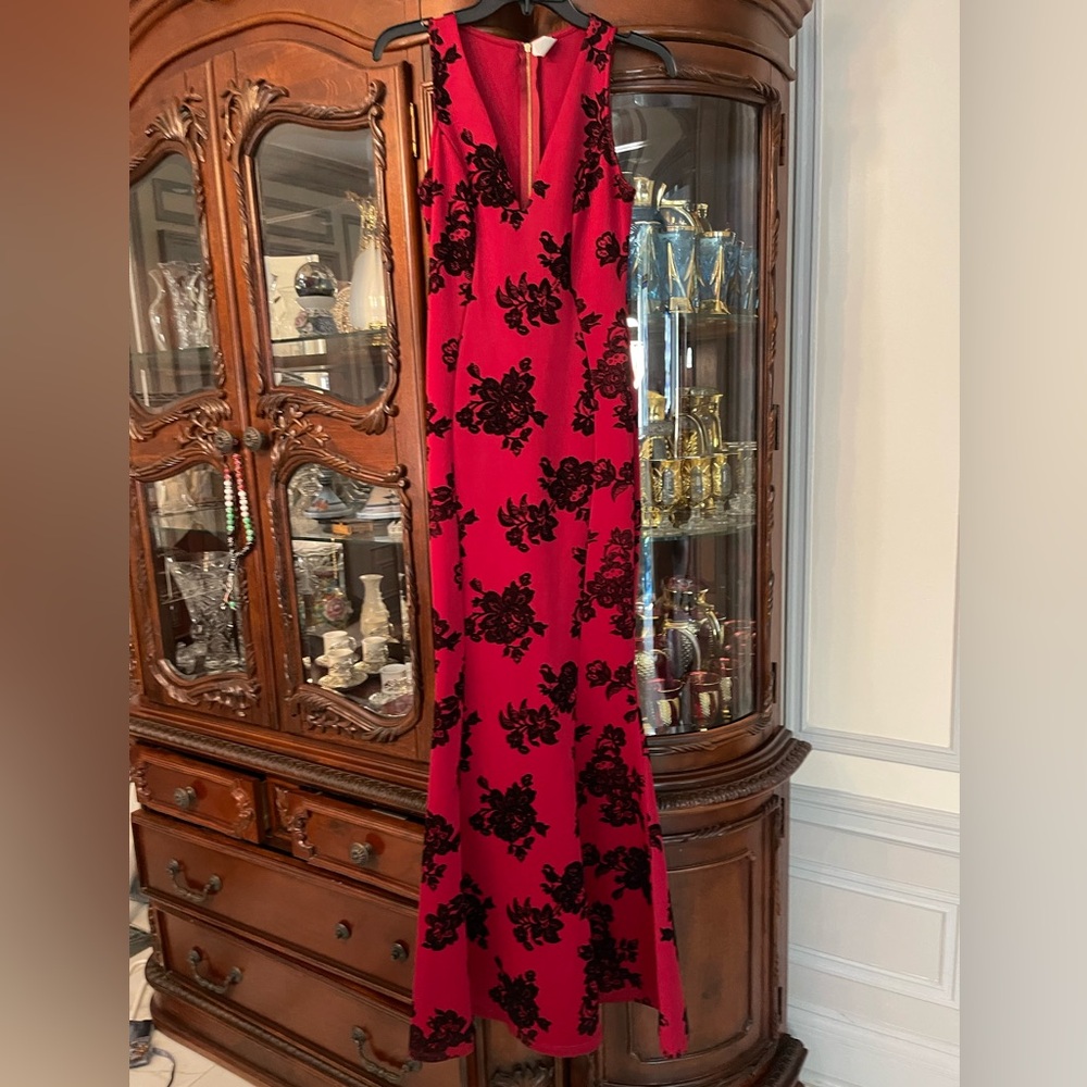 Red prom dress
